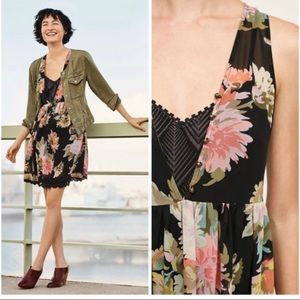Anthropologie | Floral Babydoll Dress